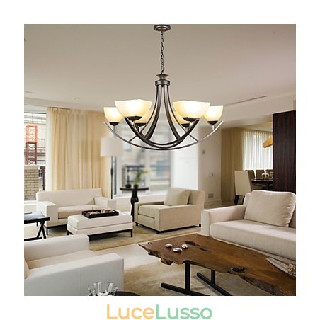 Lampada a sospensione di lusso Illuminazione rustica Illuminazione Lampada a sospensione di lusso Illuminazione rustica Illuminazione