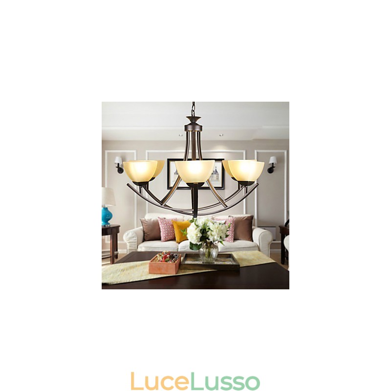Lampada a sospensione di lusso Illuminazione rustica Illuminazione