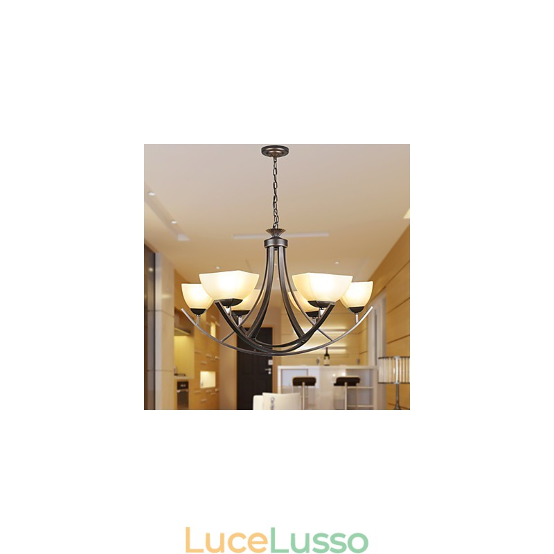 Lampada a sospensione di lusso Illuminazione rustica Illuminazione
