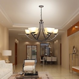 Lampada a sospensione di lusso Illuminazione rustica Illuminazione
