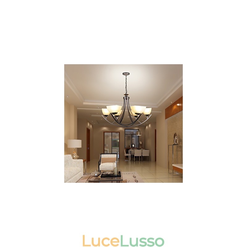 Lampada a sospensione di lusso Illuminazione rustica Illuminazione