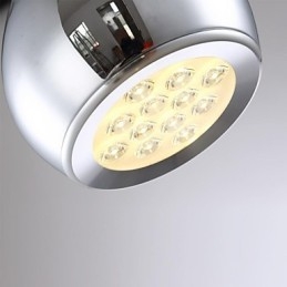 Lampada a sospensione moderna e contemporanea in metallo elettroplaccato a forma di globo