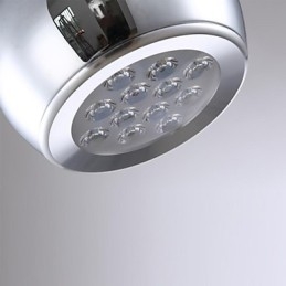 Lampada a sospensione moderna e contemporanea in metallo elettroplaccato a forma di globo