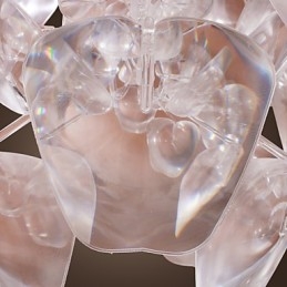 Lampada a sospensione moderna Luceplan Design 1 luce
