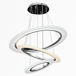 Lampadario a sospensione in acrilico, illuminazione da soffitto con forma fai da te