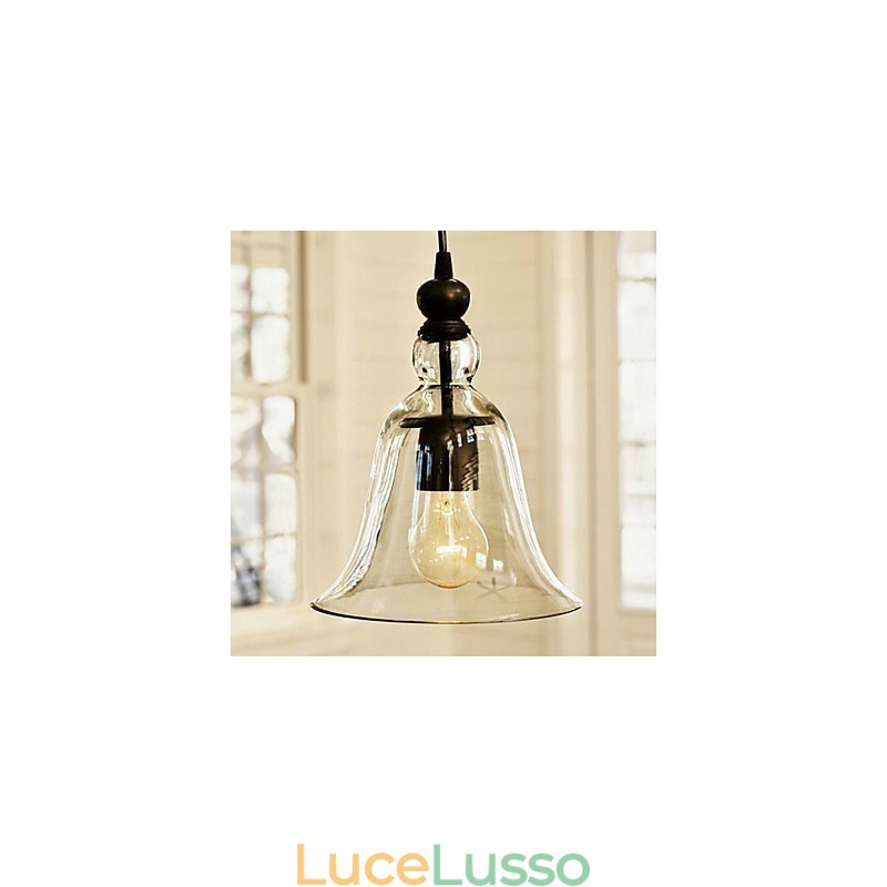 Lampada a sospensione elettrolitica in stile mini ciotola vintage classica tradizionale