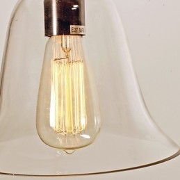 Lampada a sospensione elettrolitica in stile mini ciotola vintage classica tradizionale