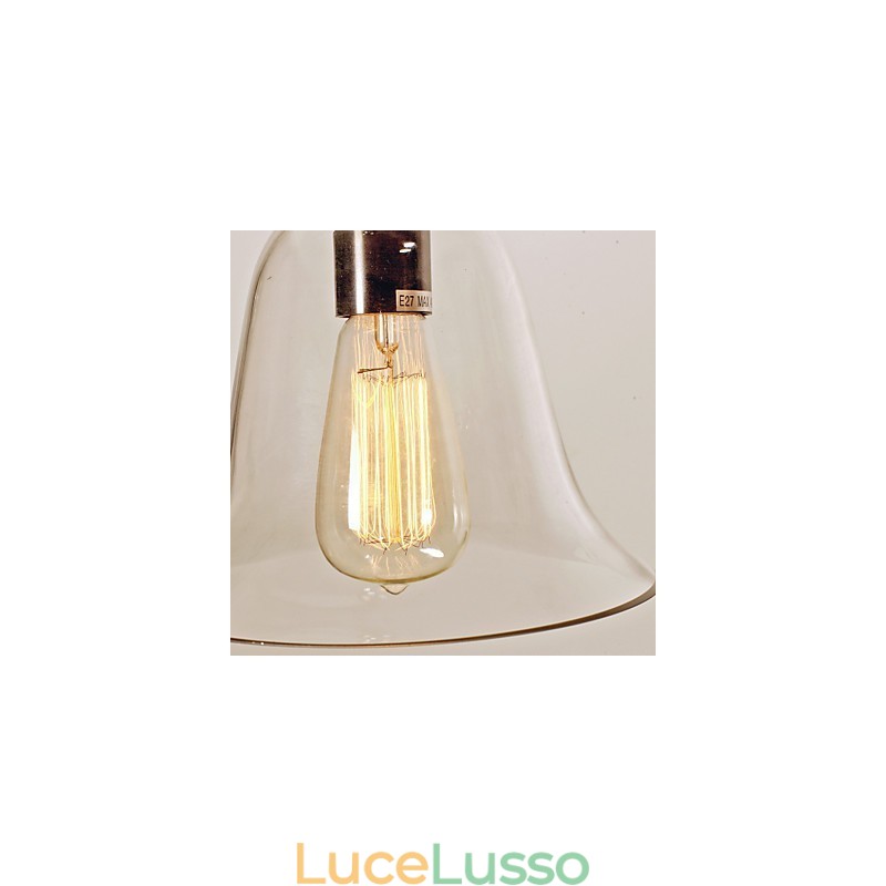 Lampada a sospensione elettrolitica in stile mini ciotola vintage classica tradizionale