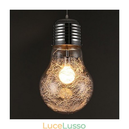 Idee semplici con una grande lampadina Lampadario in vetro Lampada a goccia Idee semplici con una grande lampadina Lampadario in vetro Lampada a goccia