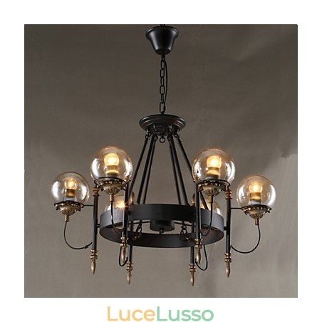 Lampadario in vetro artistico a forma di fagiolo rotondo Lampadario in vetro artistico a forma di fagiolo rotondo