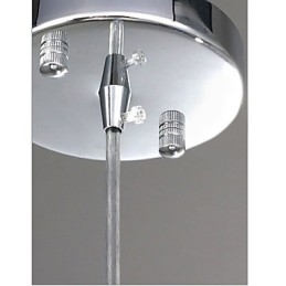 Lampada a sospensione moderna e contemporanea in cristallo a globo in stile mini elettroplaccato
