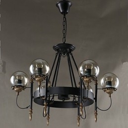 Lampadario in vetro artistico a forma di fagiolo rotondo