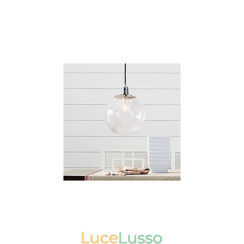Lampada a sospensione in stile mini globo classico tradizionale
