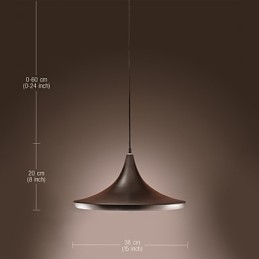 Lampada a sospensione moderna contemporanea in stile retrò mini
