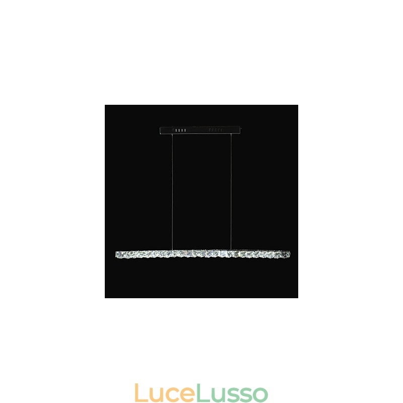 Lampade a sospensione Cristallo Moderno Contemporaneo Metallo