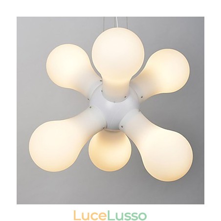 Lampada a sospensione in vetro semplice Lampada a sospensione in vetro semplice