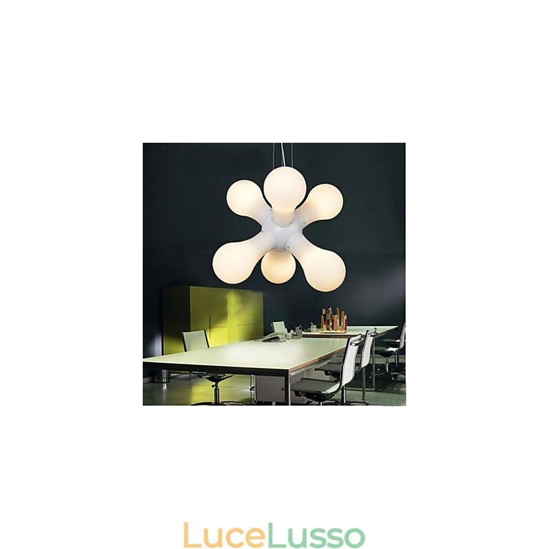 Lampada a sospensione in vetro semplice