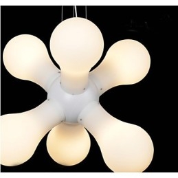 Lampada a sospensione in vetro semplice