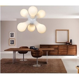 Lampada a sospensione in vetro semplice