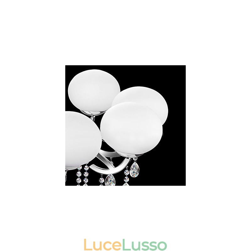 Lampadario Cristallo Lusso Moderno Soggiorno 9 Luci