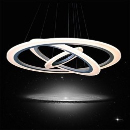 Lampada a sospensione in acrilico moderno e contemporaneo da 75 Watt