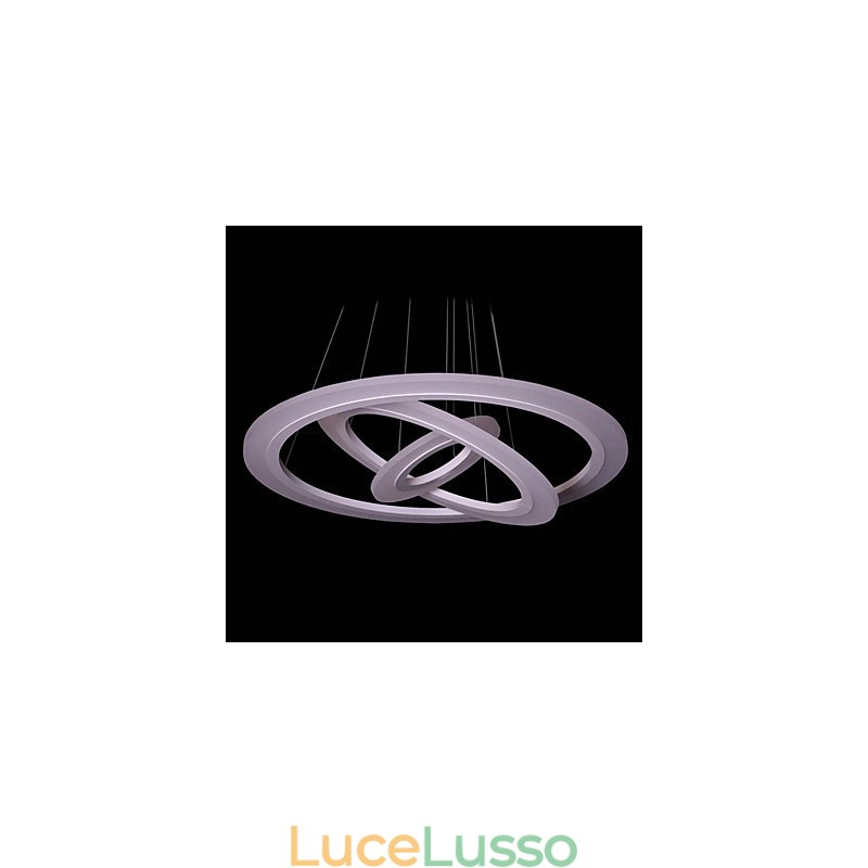 Lampada a sospensione in acrilico moderno e contemporaneo da 75 Watt