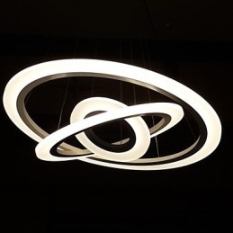 Lampada a sospensione in acrilico moderno e contemporaneo da 75 Watt
