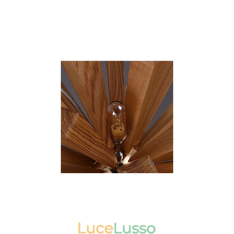 Lampade a sospensione Country Wood Bamboo