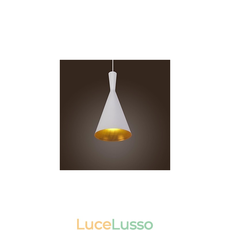Lampada a sospensione in metallo con pittura country retrò moderna e contemporanea