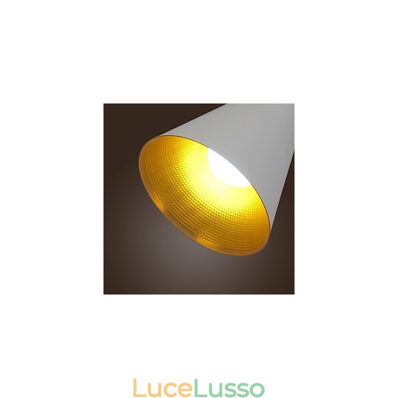 Lampada a sospensione in metallo con pittura country retrò moderna e contemporanea