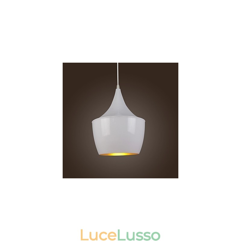 Lampada a sospensione in metallo con pittura country retrò moderna e contemporanea