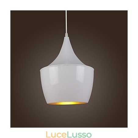 Lampada a sospensione in metallo con pittura country retrò moderna e contemporanea Lampada a sospensione in metallo con pittura country retrò moderna e contemporanea