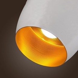 Lampada a sospensione in metallo con pittura country retrò moderna e contemporanea