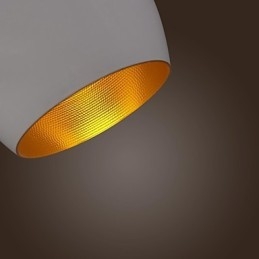 Lampada a sospensione in metallo con pittura country retrò moderna e contemporanea