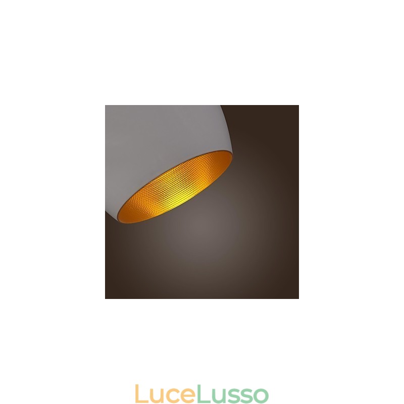 Lampada a sospensione in metallo con pittura country retrò moderna e contemporanea