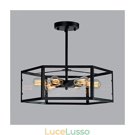Luci pendenti Mini Style Retro Garage Metallo Luci pendenti Mini Style Retro Garage Metallo