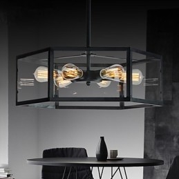 Luci pendenti Mini Style Retro Garage Metallo