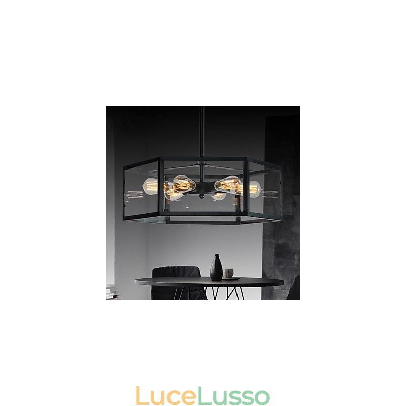 Luci pendenti Mini Style Retro Garage Metallo