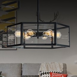 Luci pendenti Mini Style Retro Garage Metallo