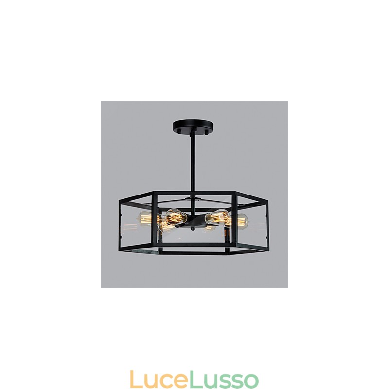 Luci pendenti Mini Style Retro Garage Metallo