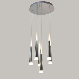 Lampade a sospensione moderne contemporanee in metallo