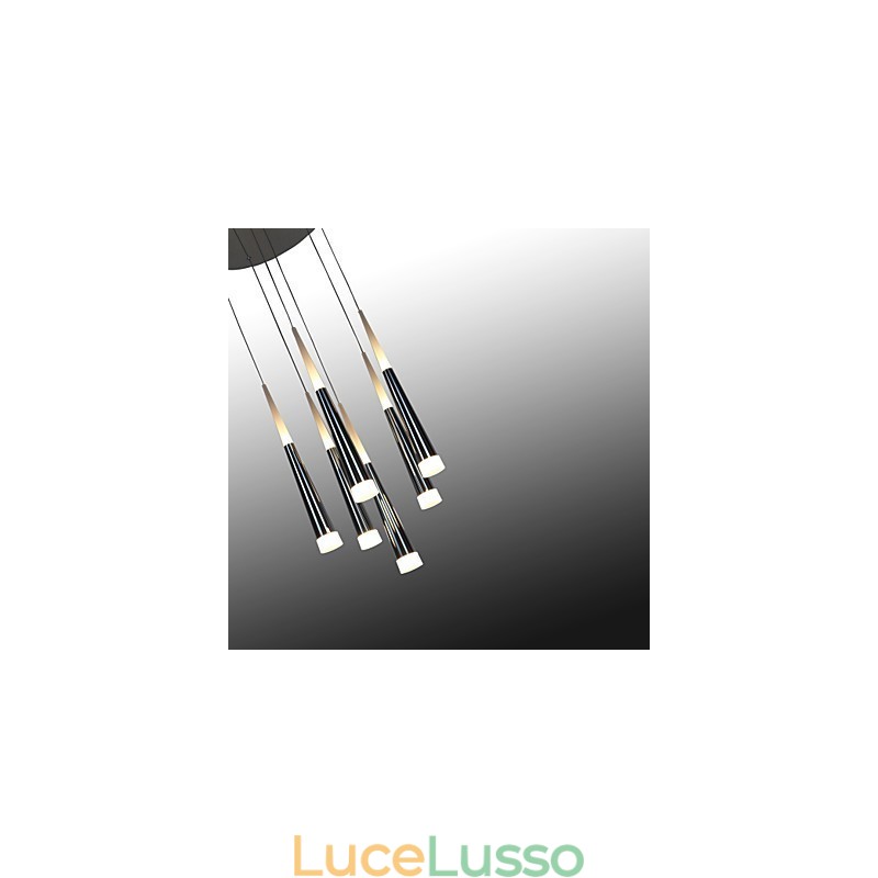 Lampade a sospensione moderne contemporanee in metallo