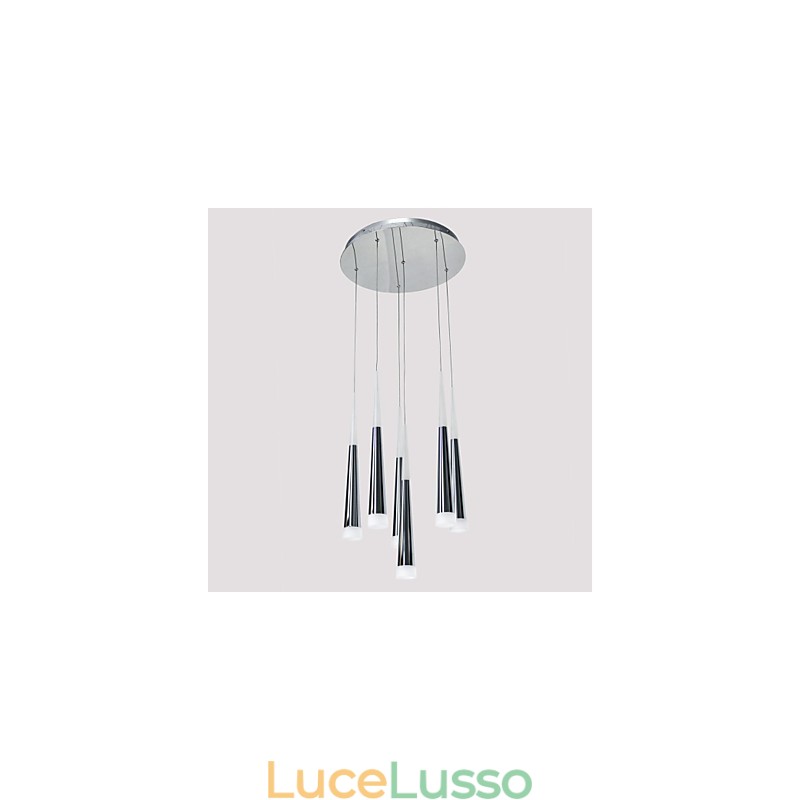Lampade a sospensione moderne contemporanee in metallo
