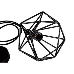Lampada a sospensione in metallo con verniciatura in stile retrò Mini Garage