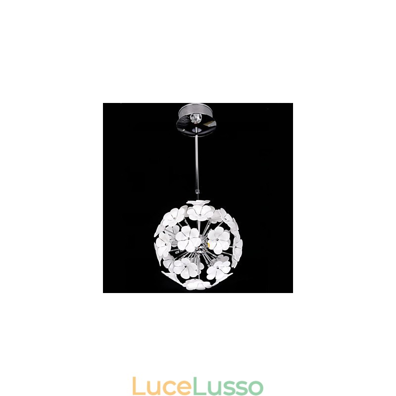 Il negozio Glass Ball Flower Garden scalda il lampadario