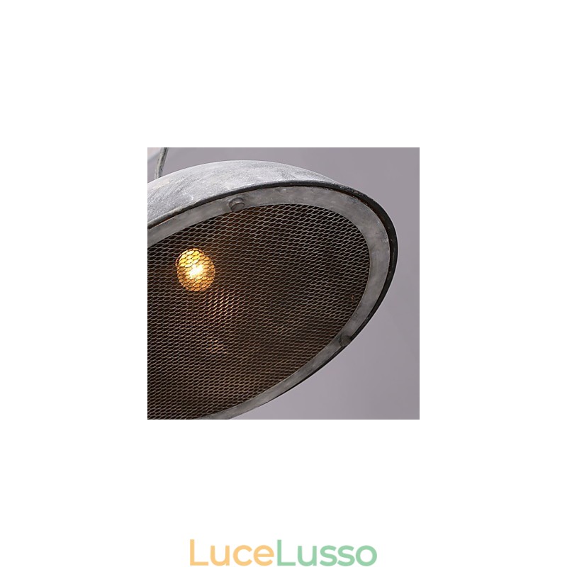 Paralume Lampadario in ferro battuto nero Magazzino industriale Coperchio del bar Paralume Lampadario