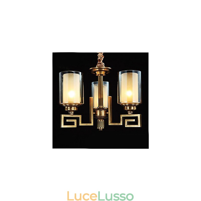 Lampada in stile cinese Lampada in rame Lampada in rame