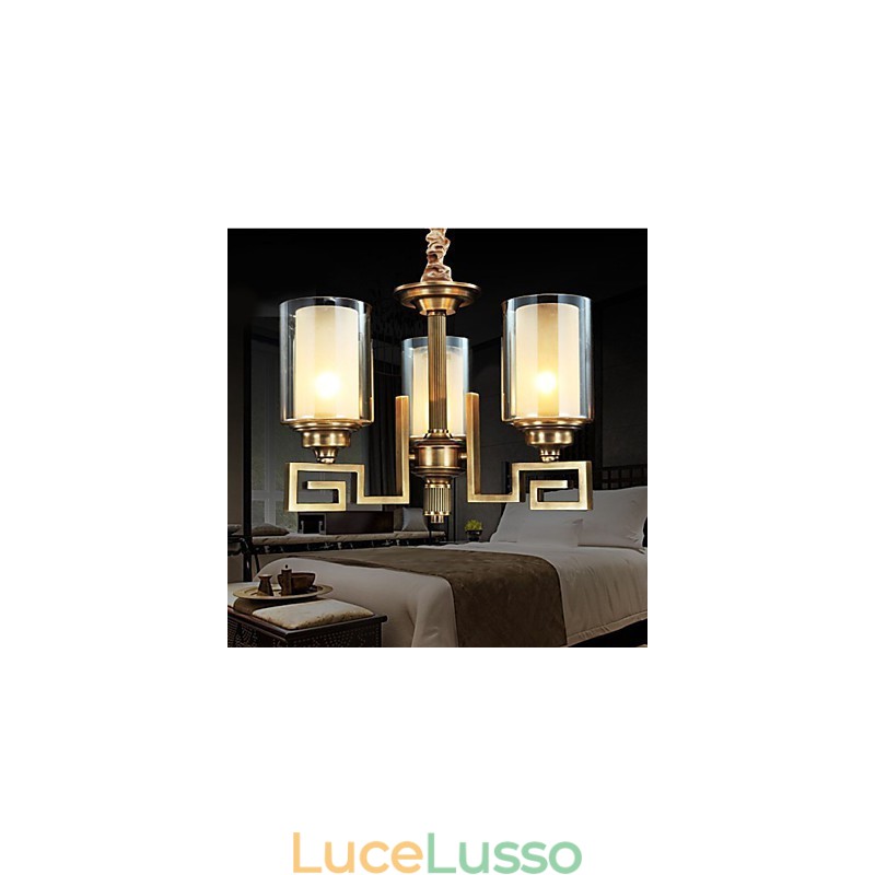 Lampada in stile cinese Lampada in rame Lampada in rame