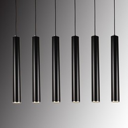 Lampade a sospensione moderne contemporanee in metallo