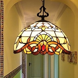 Lampada pastorale europea da 1 metro, piccola goccia in vetro artistico creativo